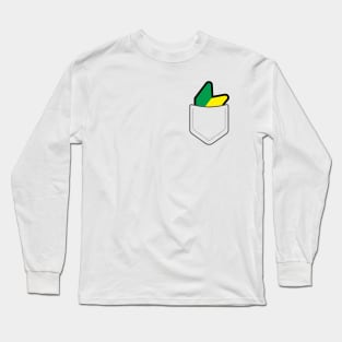 JDM Badge in Pocket Long Sleeve T-Shirt